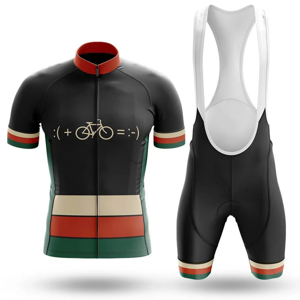 Elevate Your Mood and Spirit with Men's Short Sleeve Cycling Appare