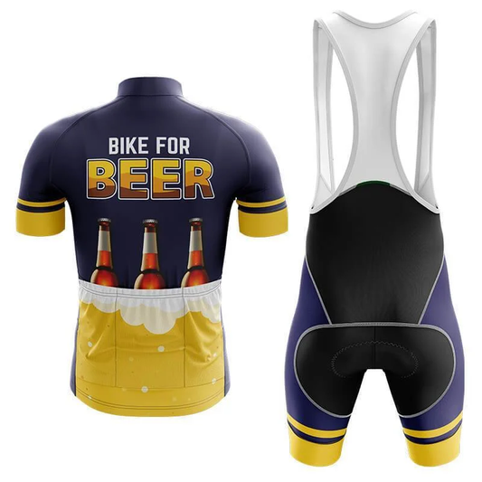 Bike For Beer - Bicycle Short Sleeves Jersey